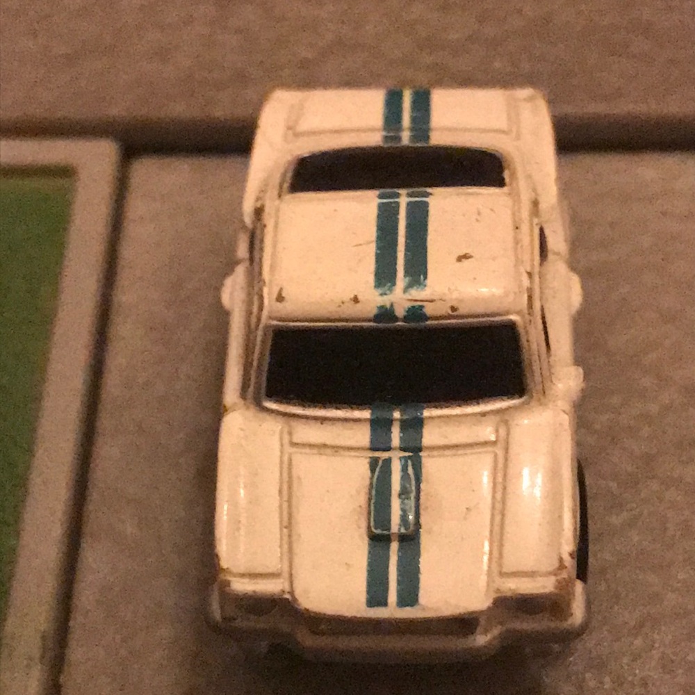 Vintage hasbro Galoob micro machines Ford Mustang 1964.5 made 1986 original
